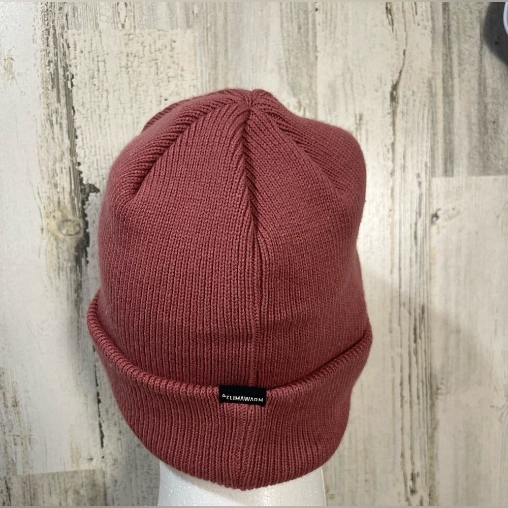 Adidas women’s  pink beanie cap - Picture 2 of 3